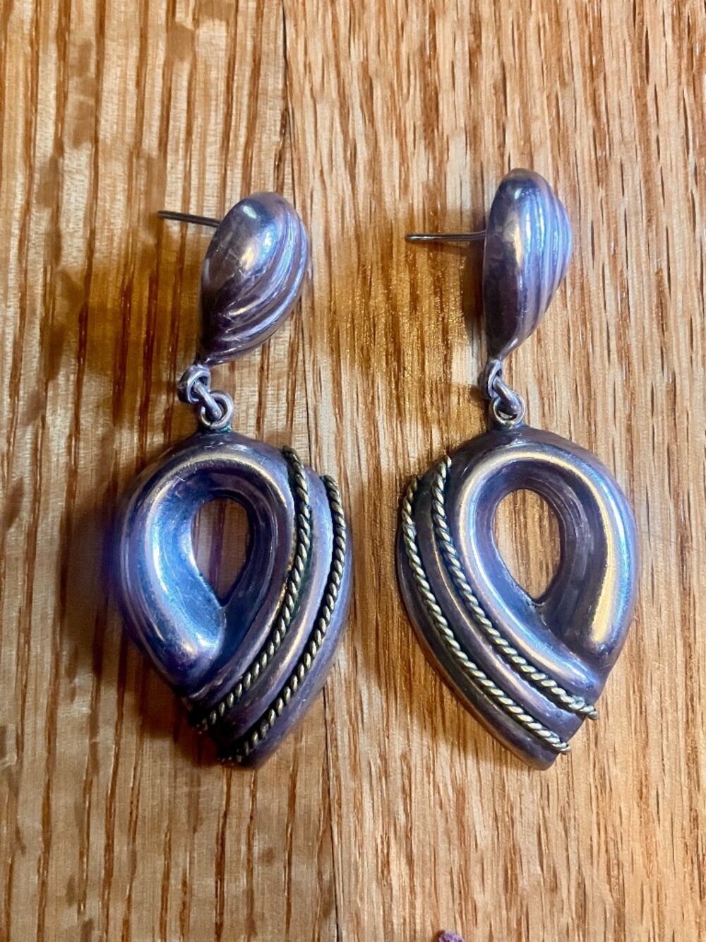Sterling Silver Teardrop Earrings